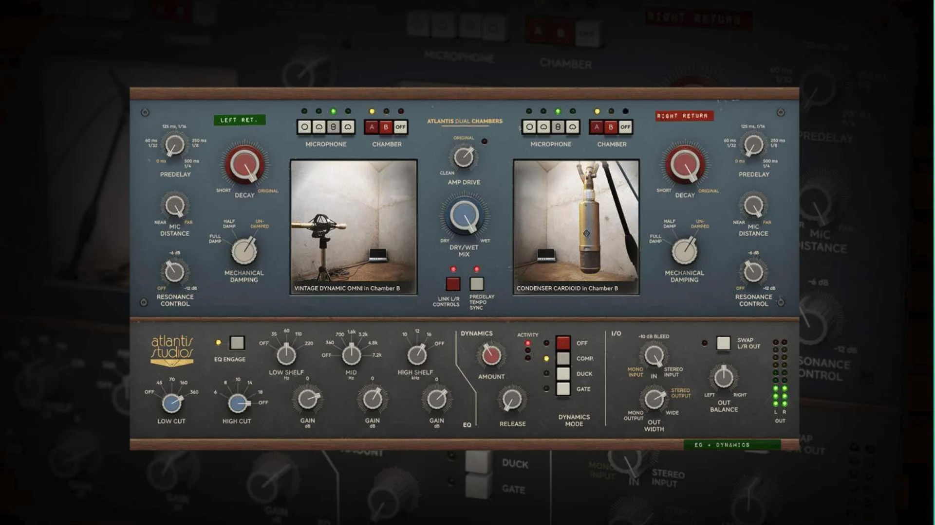 DTM・DAW Softube Atlantis Dual Chambers Softube Atlantis Dual Chambers Audio Plugin Released